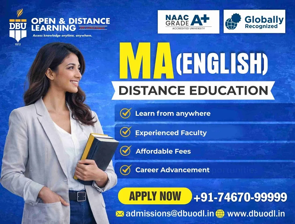MA English Distance Education