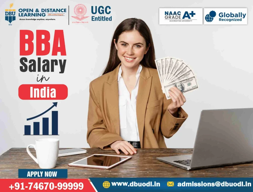 BBA Salary in India