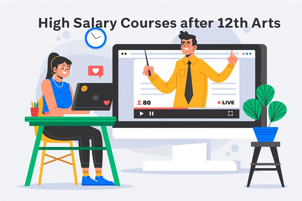 High Salary Courses after 12th Arts