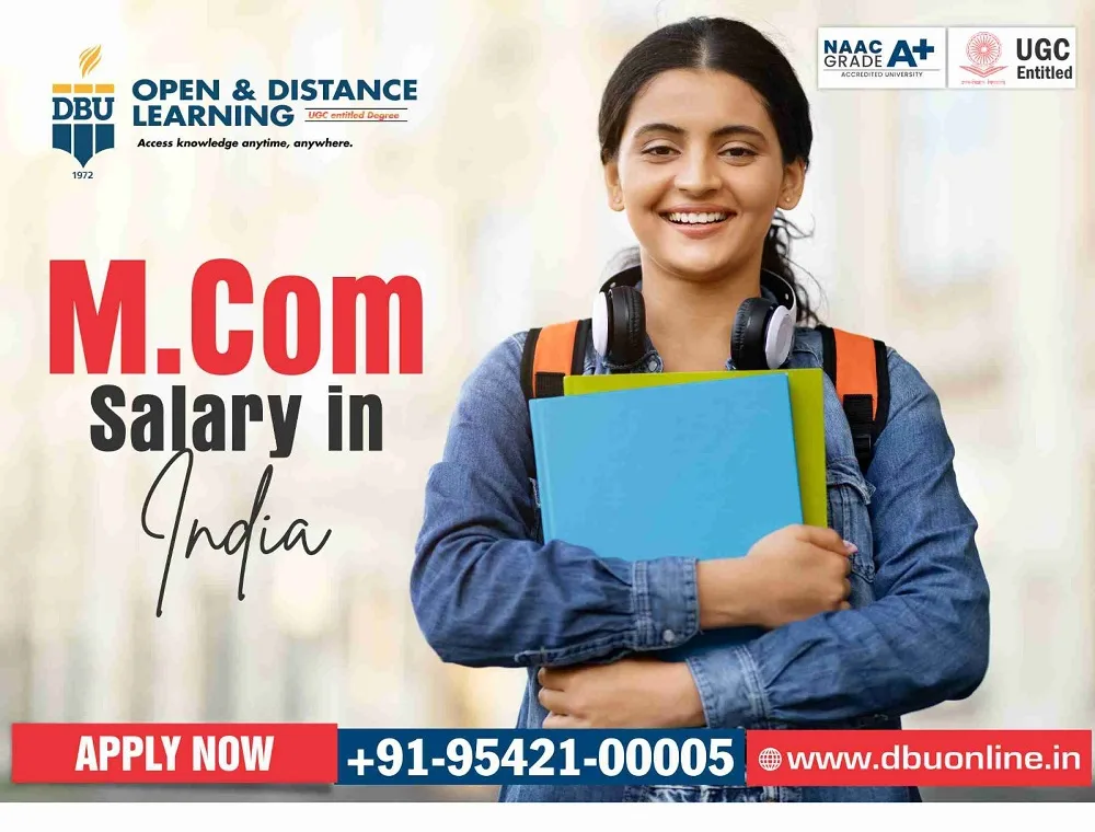 M Com Salary Per Month