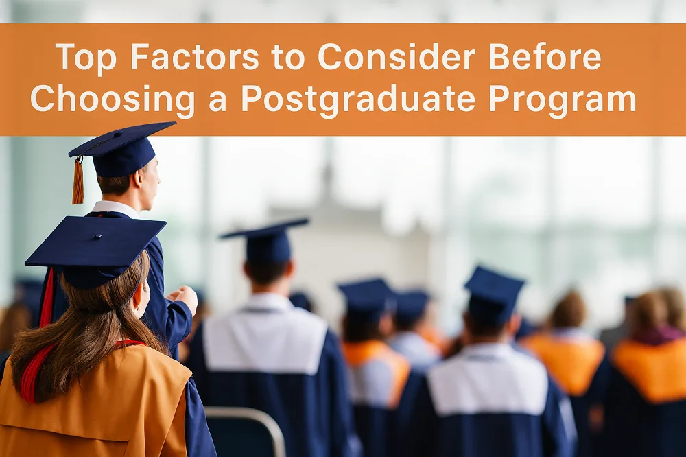 Top Factors to Consider Before Choosing a Postgraduate Program