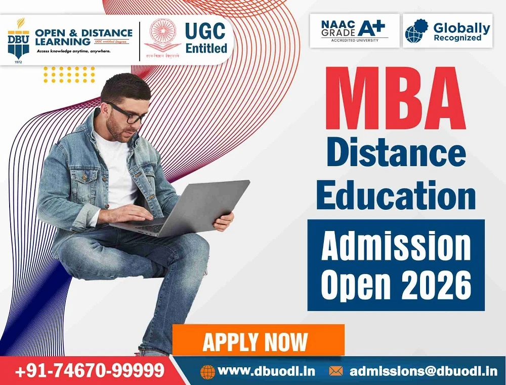 MBA Distance Admission 2026