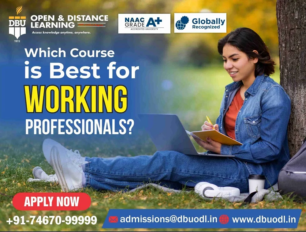 Best Course for Working Professionals