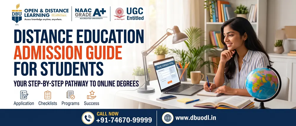 distance education admission